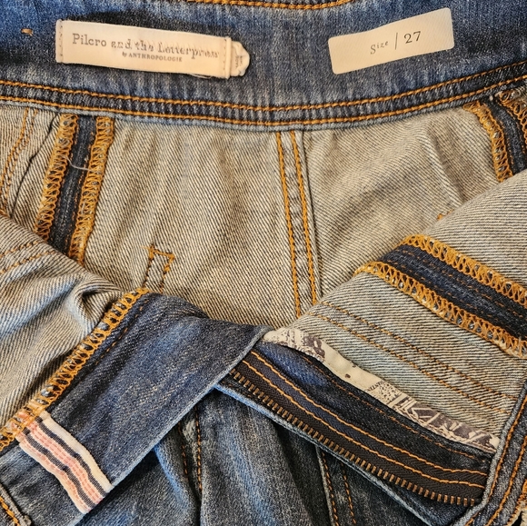 Pilcro and the letterpress by Anthropologie, wide leg cropped jeans, siz… - Picture 12 of 12